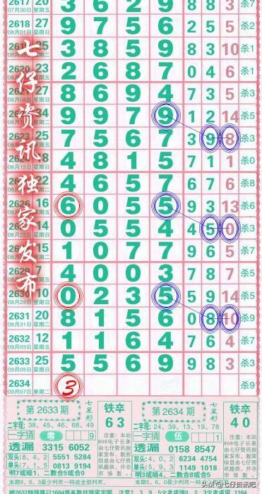 七星彩图规